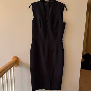 Elegant WHBM Black Sleeveless Dress